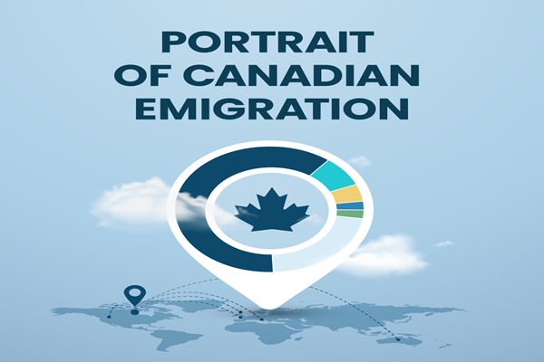 Portrait of Canadian emigration 
