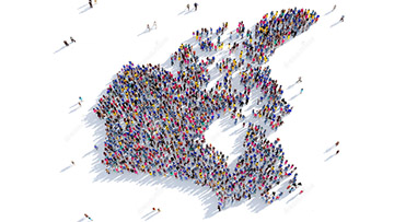 Canada's population clock (real-time model) 